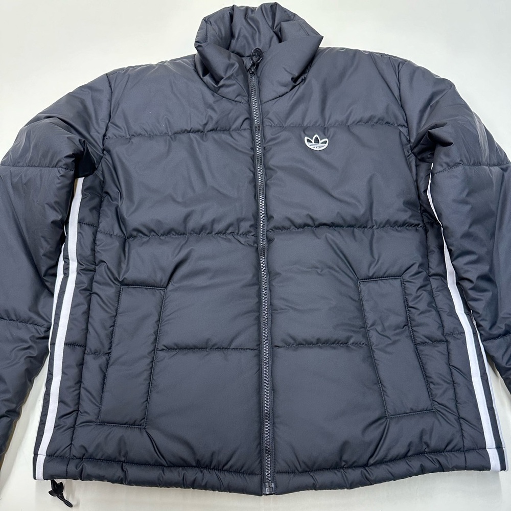 NWT Adidas Originals Women’s Short Puffer Black Jacket Size XS finish line